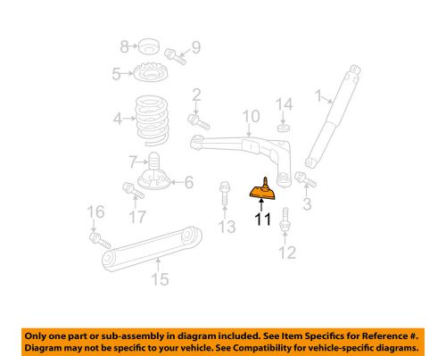 Jeep chrysler oem 99-04 grand cherokee rear suspension-ball joint 52088808ab