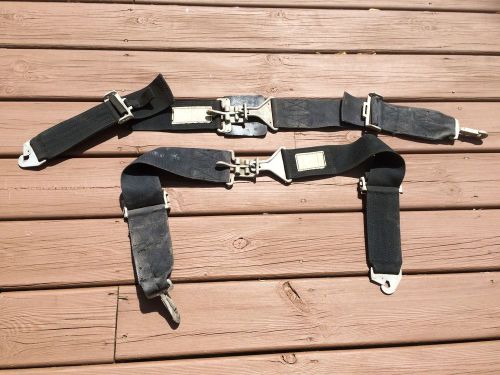 Vintage racing seat belt harness ferrari alfa porsche cobra