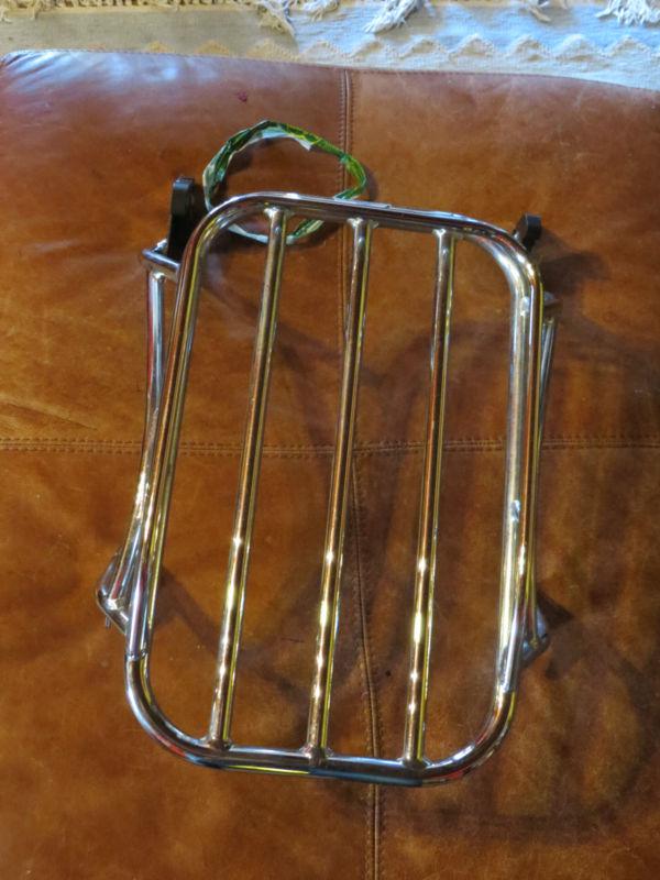 Rear seat rack for 2001 road king