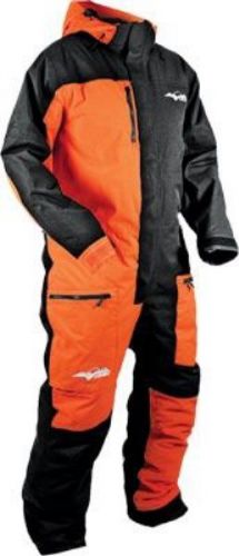 Hmk special ops suit black/orange large lg hm7suit2bol