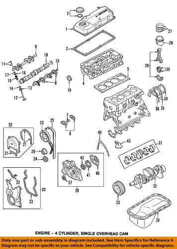 Mitsubishi oem 89-02 mirage oil pump-drive gear md136704