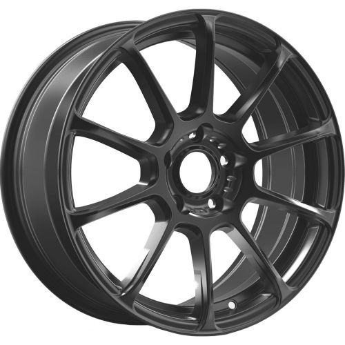 Konig runlite 18x8 5x114.3 (5x4.5) +45mm black wheels rims r188514455