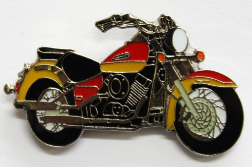 New yamaha drag star xvs classic enamel pin lapel badge from fat skeleton