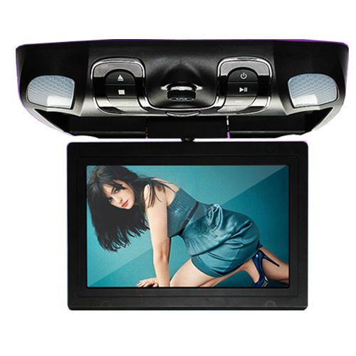 12.1&#034; roof mount car dvd player fm ir transmitter tv support dvd/sd/usb/mp4/game