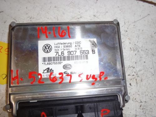 04 vw touareg suspension self leveling computer control module 7l6907553b