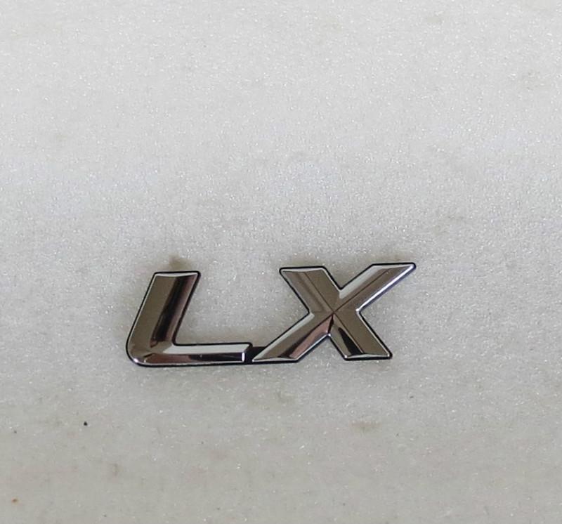 96-00 honda civic lx sedan rear trunk emblem nameplate sign symbol logo oem