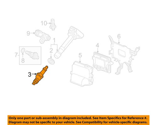 Honda oem 12-13 pilot 3.5l-v6 ignition system-spark plug 12290rn0a01