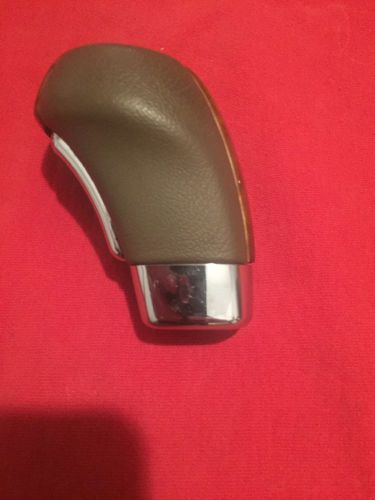 03 04 05 06 07 cadillac cts woodgrain tan leather chrome shift shifter knob