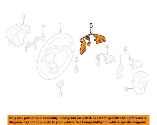 Subaru oem 2013 xv crosstrek cruise control-on/off switch 83154fj160