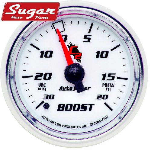 Auto meter 7107 c2; mechanical boost/vacuum gauge