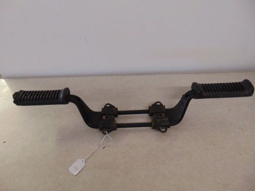 1982-1983 kawasaki klt200 klt250 footpegs with mount mounting bracket