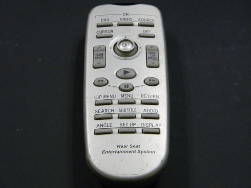 Toyota rear dvd entertainment remote control rear seat oem 86170-45010