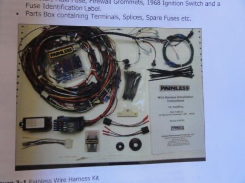 Painless performance 20121 1967 - 1968 mustang wiring harness