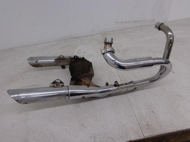 1982 honda shadow vt500 vt 500 exhaust system pipes mufflers header