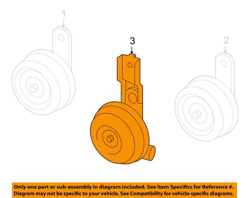 Toyota oem anti-theft-horn 8656060010