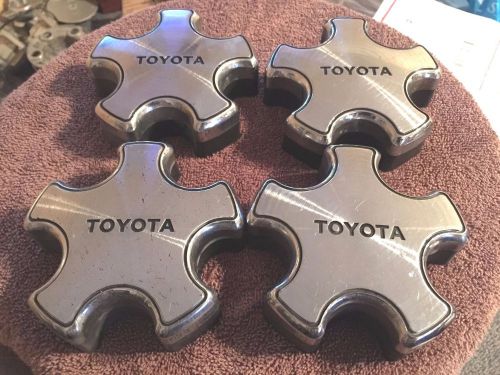 1987-1991 toyota camry steel wheel chrome center caps