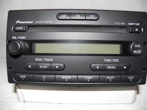 Oem stereo for 2006 ford ranger # 6l5t-18c185-bd pioneer 6cd