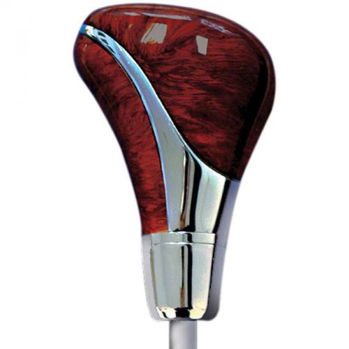 Mercedes® prestige shift knob,burlwood &amp; chrome, 211 chassis, 2003-2004