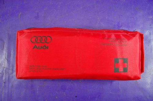 2000-2014 audi a4 a6 a8 s4 s6 s8 complete oem road side first aid kit oem