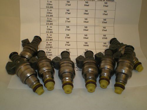 Chevrolet 1999-98 monte carlo  3.8l set 6 oem  fuel injectors