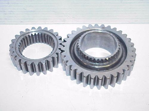 Polished nascar 4 speed transmission gear set 23-32 arca xfinity race car