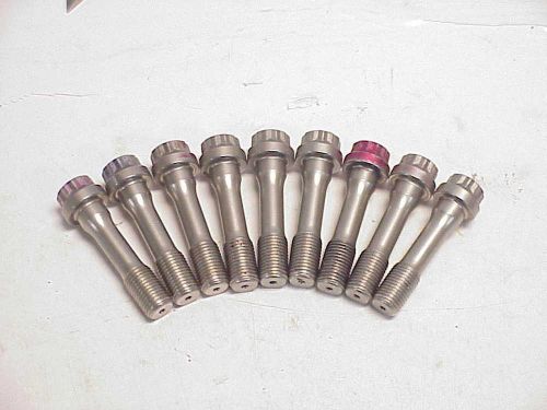 9 carr 12 point connecting rod bolts sps 13 - 3/8-24 x 1.600&#034; carrillo  jh60