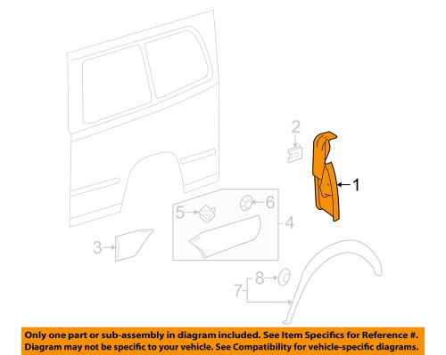 Mercedes mercedes-benz oem 14-16 sprinter 2500-mud flap left 90688214049051