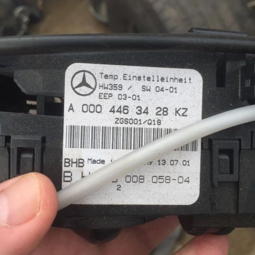 02 - 06 dodge sprinter climate heater ac control mercedes freightliner oem part