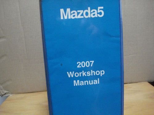 2007 mazda5 workshop manual