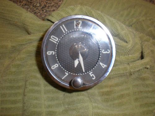 Corvette original interior clock assembly 1958-1962