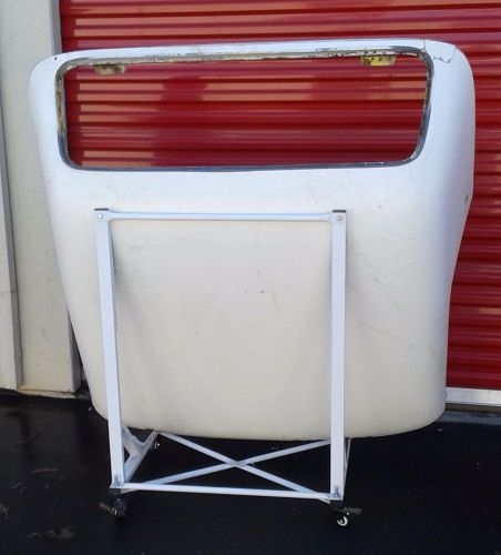 1955 ford thunder bird hard top, back window &amp; storage cart rack