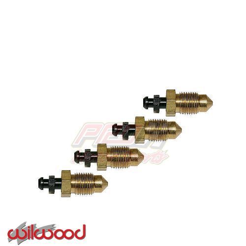 Wilwood metric brake bleader screw kit 4-pack sprint latemodel  drag 220-6069
