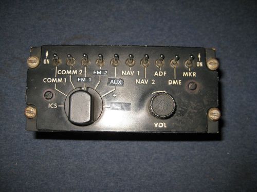 Andrea comm control a301-6w3 (212-077-200-103) used bell helicopter 205/212/uh1