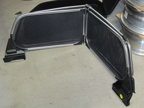 Bentley gtc convertible wind screen deflector 3w7862965 w/case, 3w7862.955.d