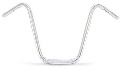 Burly hbars narrow ape hanger 14 inch end rise 1 inch bar chrome for hd