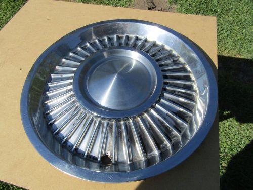 1958 1959 lincoln continental mark iii hub cap 14&#034; wheel cover 59 58