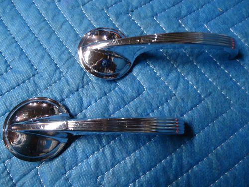 Pair of original 1949-1964 chevrolet interior door handles-1955 1956 1957 chevy