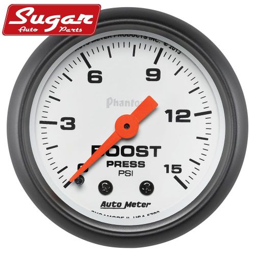 Auto meter 5702 phantom; mechanical boost gauge