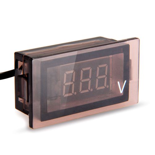 12v-24v car digital display green led voltmeter voltage panel meter