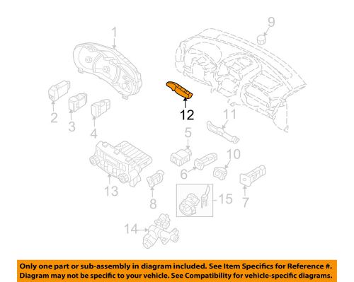 Kia oem 08-12 sedona-clock 945104d400