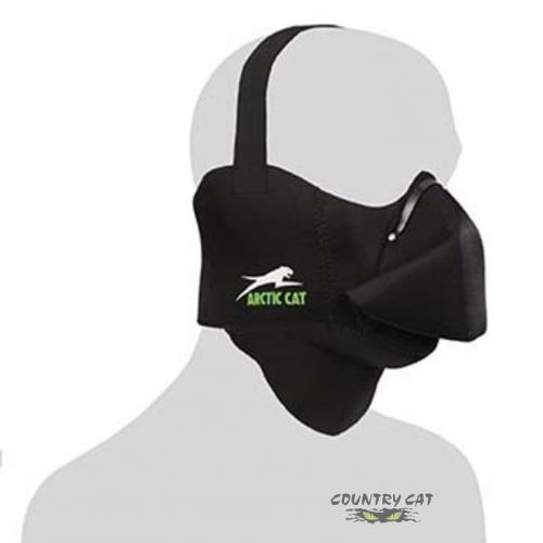 Arctic cat no fog evader breath deflector mask facemask - black - 5222-44_