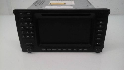 2004 oem porsche cayenne s  pcm2.1 head unit cd/radio/nav - as is