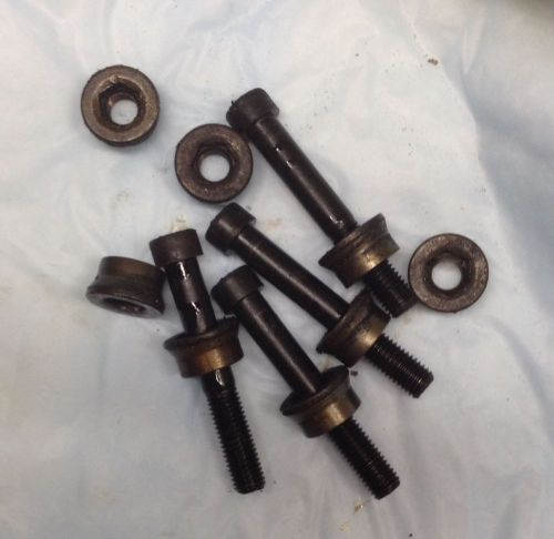 Porsche 911 rocker shaft screws and end caps (qty=4)