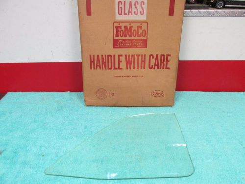 1957-58 ford custom 300 2 door  tinted  rear quarter glass  nos ford  616