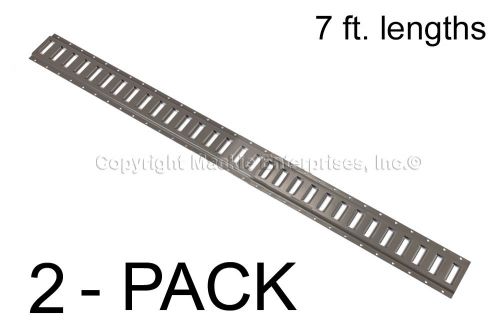 E track - 7 ft. horizontal/ trailer tiedown - 2 pieces