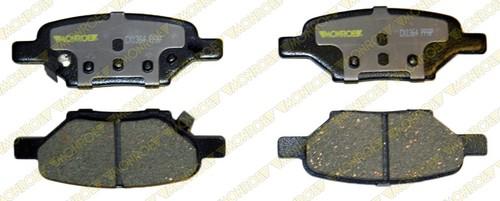 Monroe cx1364 brake pad or shoe, rear-monroe ceramics brake pad