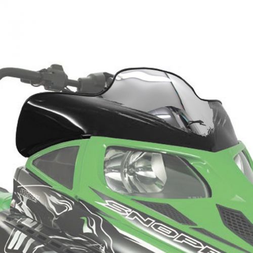 Arctic cat chrome low windshield 2007-2016 f jaguar z1 t bearcat lynx - 5639-127