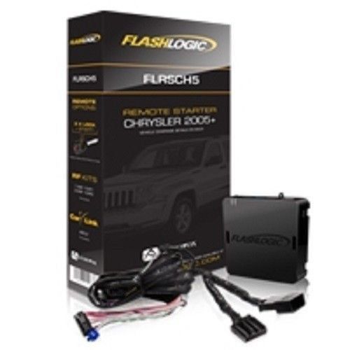 Flashlogic plug-n-play remote start for chrysler dodge jeep ram flrsch5 new