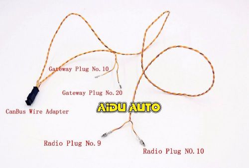 Rcn210 rcd510 rns510 plug&amp;play canbus  gateway upgrade adapter cable