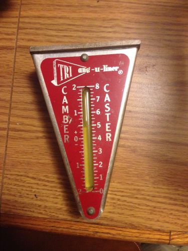 Camber caster gauge